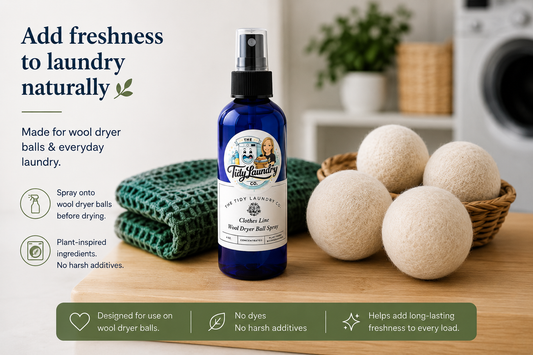 Natural Dryer Ball Spray 4oz. Made to Order!