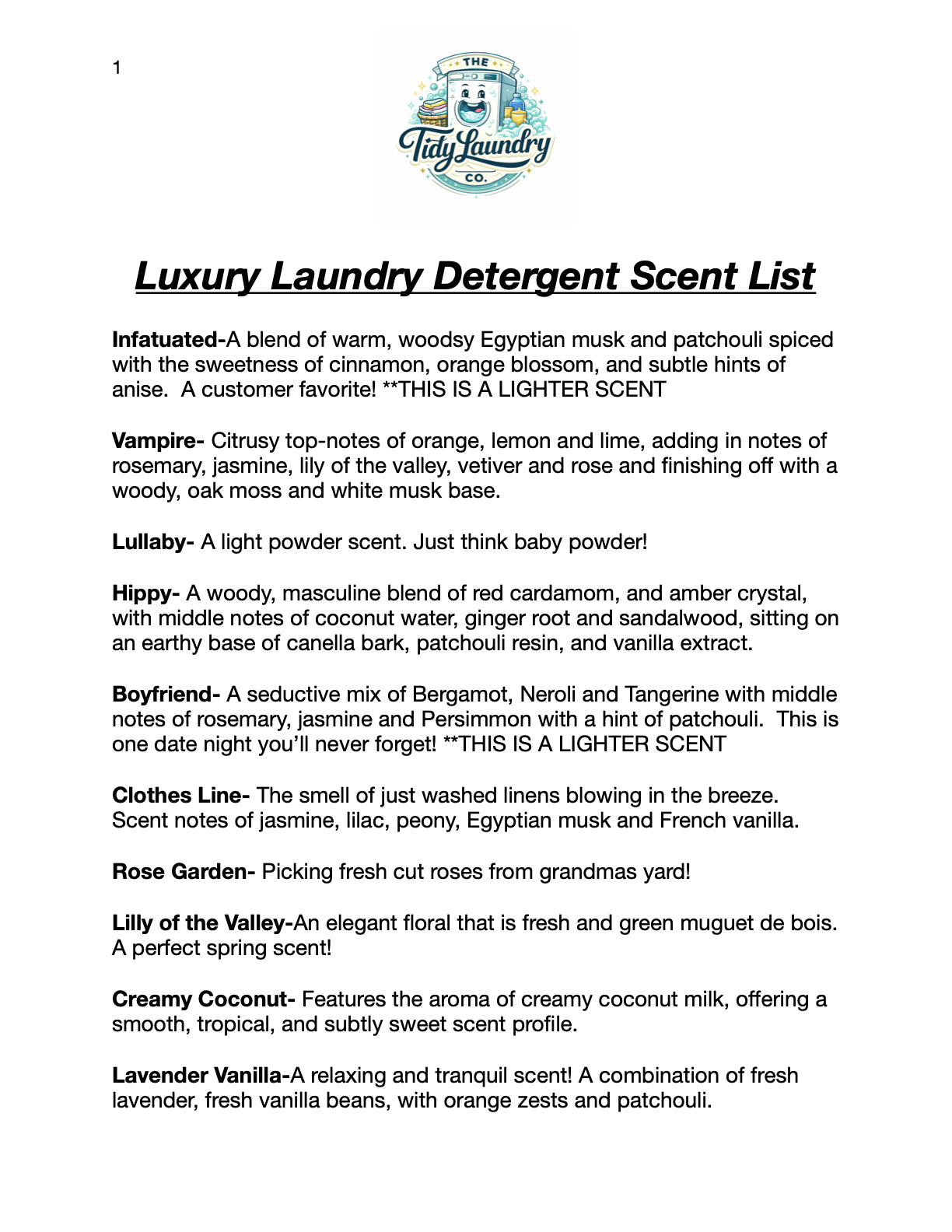 Premium Luxury Laundry Detergent 2lb.