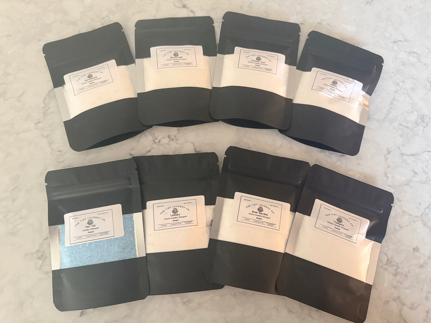 Laundry Sample Packets x8